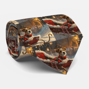 Jack Russell Hund jul Festive Slips