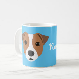 Jack Russell Hund Kaffe Mugg