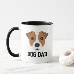 Jack Russell Hund Pappa Mugg