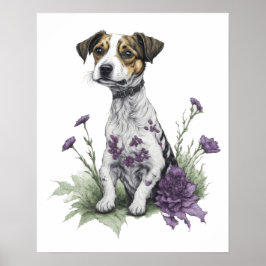 Jack Russell Hund Poster