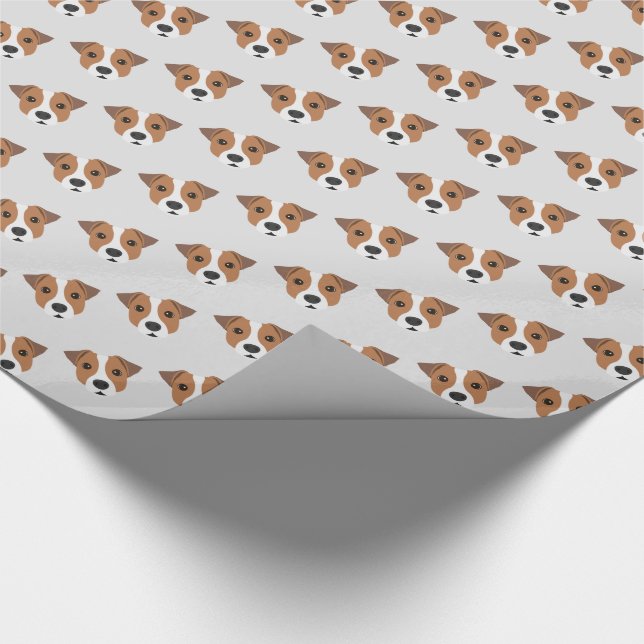 Jack Russell Hund Presentpapper (Hörn)