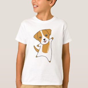 Jack Russell Hund Puppy Frends Hundar T Shirt