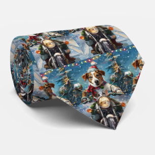 Jack Russell Hund Riding Motorcle God jul Slips