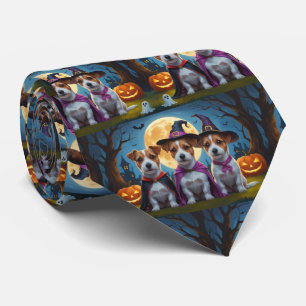 Jack Russell Hundar Pumpkin Halloween Funny Slips