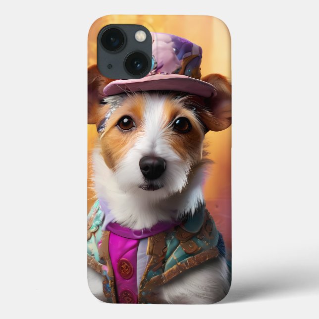 Jack Russell i Colorful Costume (Baksida)