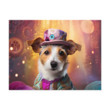 Jack Russell i Colorful Costume