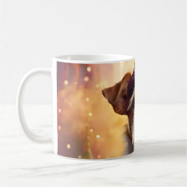 Jack Russell i Vibrant Costume Kaffemugg