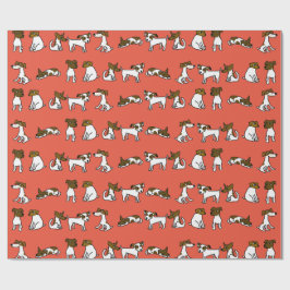 Jack Russell Inpackningspapper Presentpapper