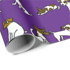 Jack Russell Inpackningspapper Presentpapper