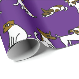 Jack Russell Inpackningspapper Presentpapper