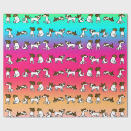 Jack Russell Inpackningspapper Presentpapper