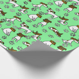 Jack Russell Inpackningspapper Presentpapper