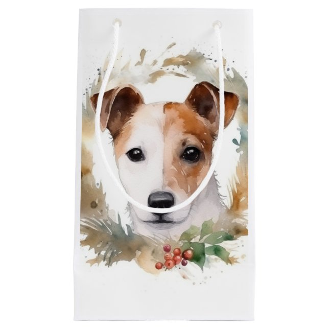 Jack Russell jul, andningsfag Valp (Framsidan)