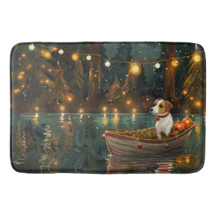 Jack Russell jul Festive Voyage Badrumsmatta