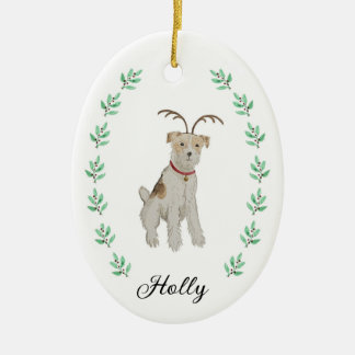 Jack Russell jul Ornament