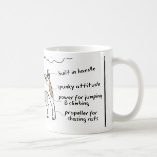 Jack Russell Kaffemugg