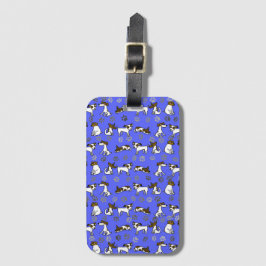 Jack Russell Luggage Tag Bagagebricka