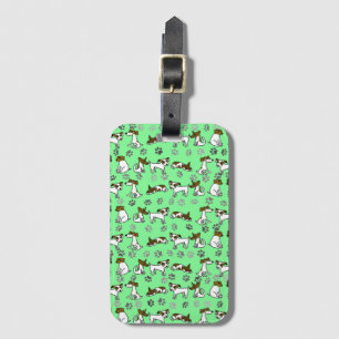 Jack Russell Luggage Tag Bagagebricka