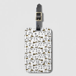 Jack Russell Luggage Tag Bagagebricka