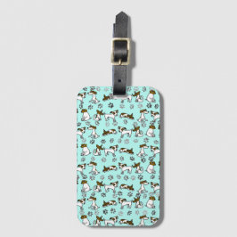 Jack Russell Luggage Tag Bagagebricka