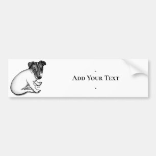 Jack Russell marium 10 veckor gammal Bildekal