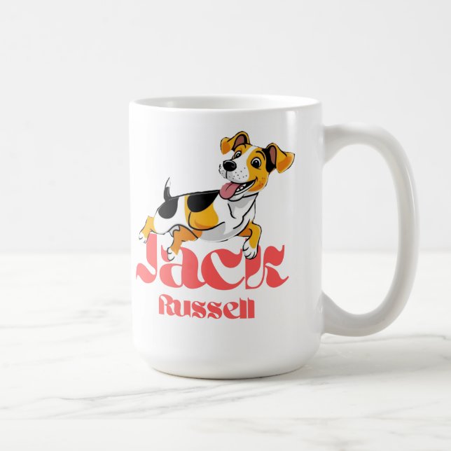 Jack Russell-mugg Kaffemugg (Höger)