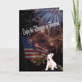 Jack Russell - njut av frihetens välsignelse Kort