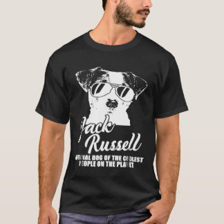 Jack Russell-Officiellens Hund för de kolaste männ T Shirt