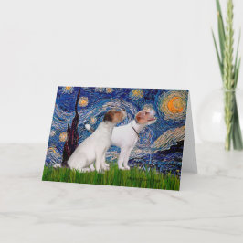 Jack Russell Pair 4 - stjärnmörker Kort