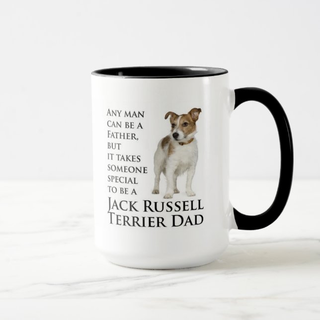 Jack Russell Pappa Mugg (Höger)