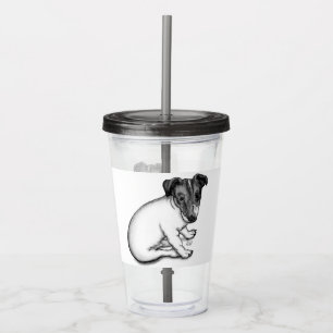 Jack Russell Puppy 10 veckor gammal Take Away Mugg