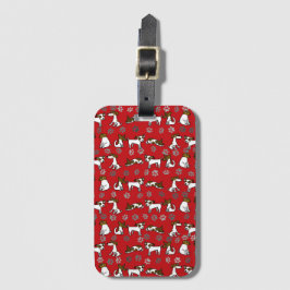 Jack Russell Resväsketikett Bagagebricka