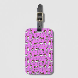 Jack Russell Resväsketikett Bagagebricka