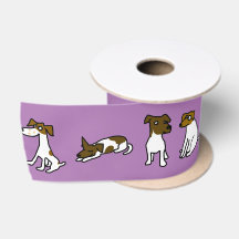 Jack Russell Satinband
