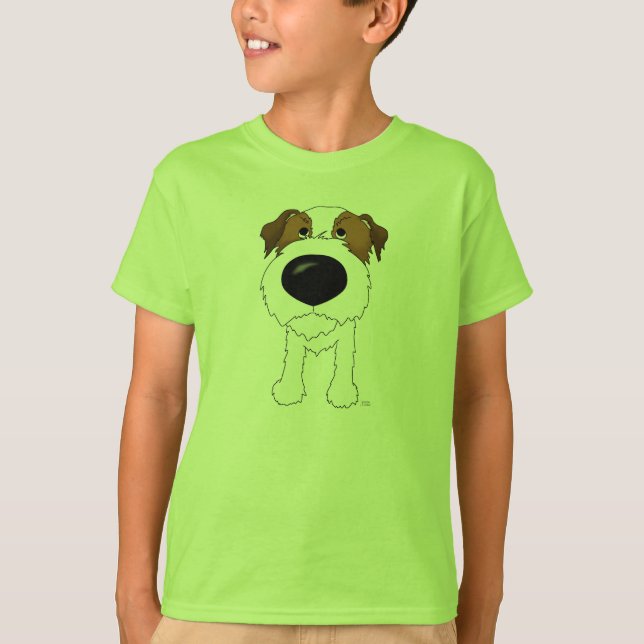 Jack Russell Shirt Tee Shirt (Framsida)