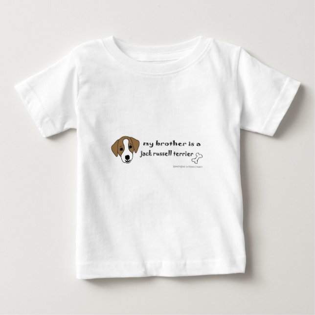 jack Russell skräcker Tee (Framsida)