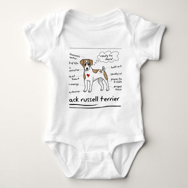 Jack Russell T-shirt (Framsida)