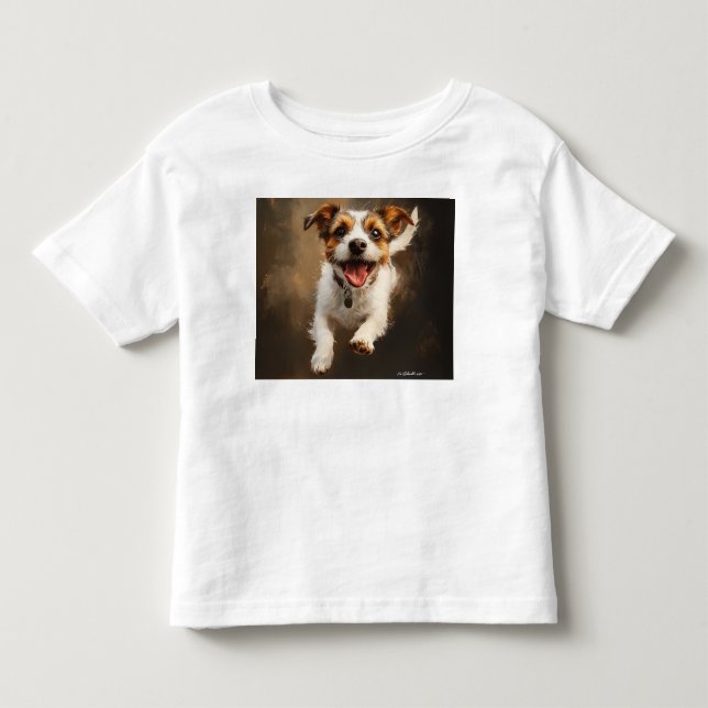 Jack Russell T Shirt (Framsida)