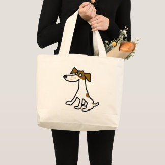 Jack Russell Tecknad Väska