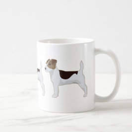 Jack Russell Terrier Basic Breed Illustration Kaffemugg