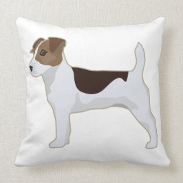 Jack Russell Terrier Basic Breed Illustration Kudde