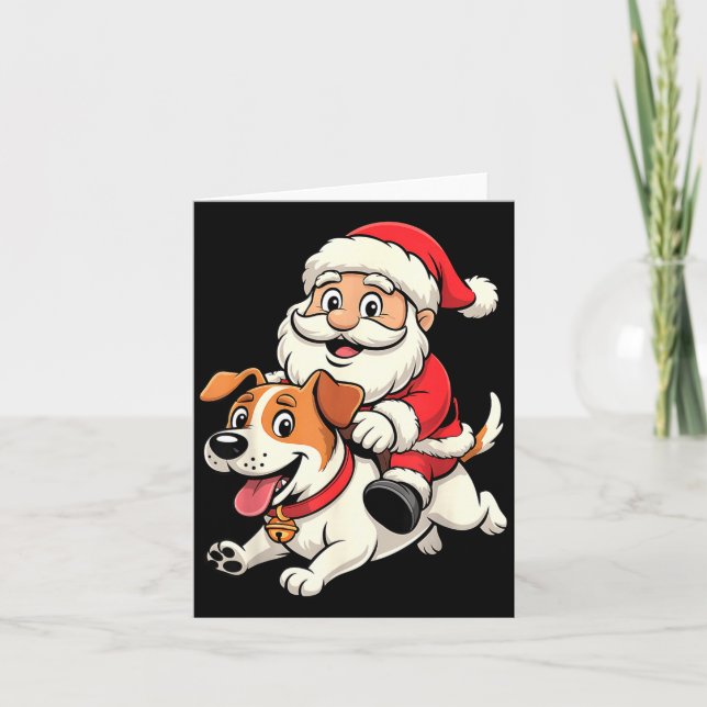 Jack Russell Terrier Dog Lover Kids Men Women Chri Kort (Framsida)