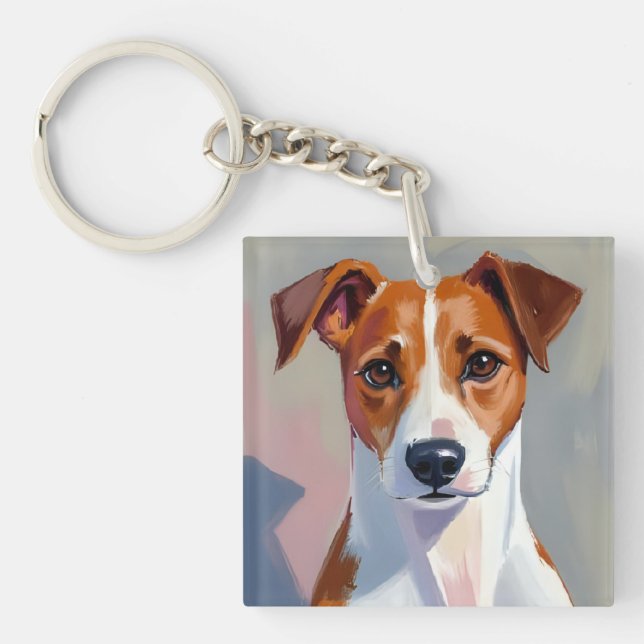 Jack Russell Terrier | Dog Painting Pet (Framsidan)