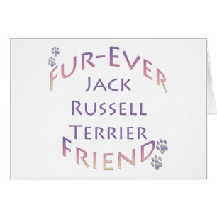 Jack Russell Terrier Furever Hälsningskort