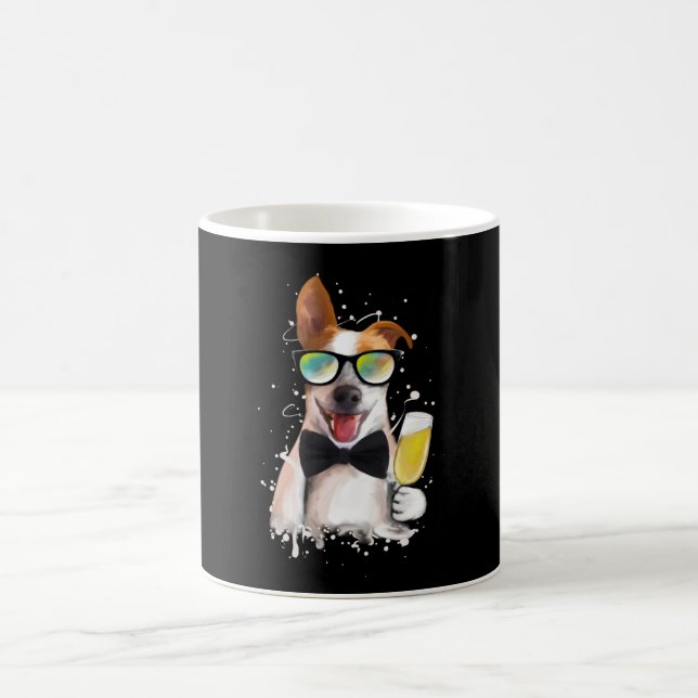 Jack Russell Terrier Gift Hund Kaffemugg (Center)