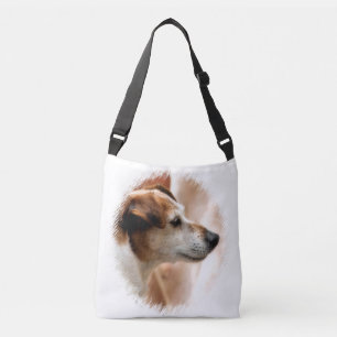 JACK RUSSELL TERRIER HUND AXELVÄSKA