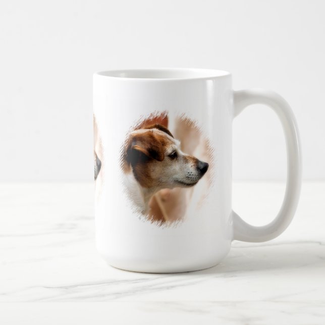 JACK RUSSELL TERRIER HUND KAFFEMUGG (Höger)