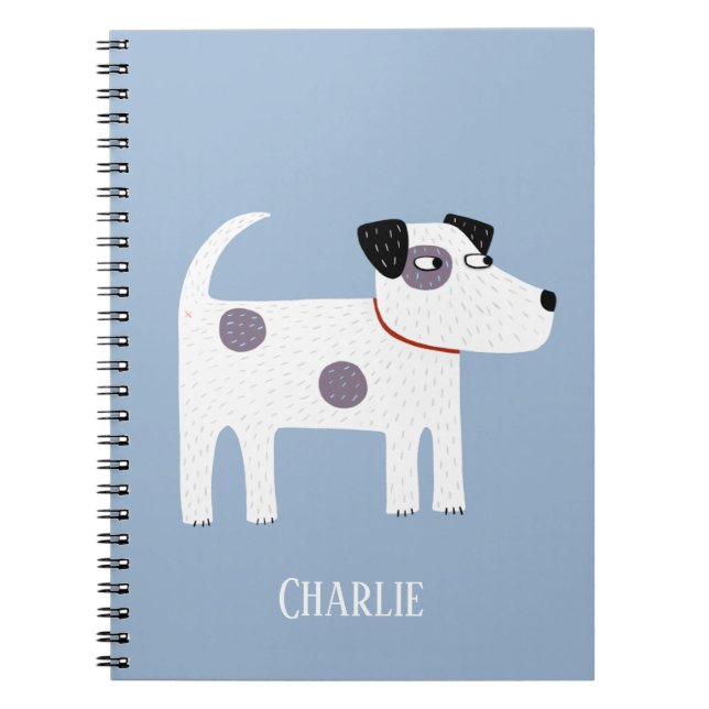 Jack Russell Terrier Hund Personlig Anteckningsbok (Framsidan)