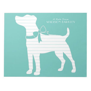 Jack Russell Terrier Hund Puppy Anteckningsblock