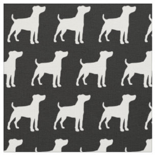 Jack Russell Terrier Hund Silhouette Pet Tyg